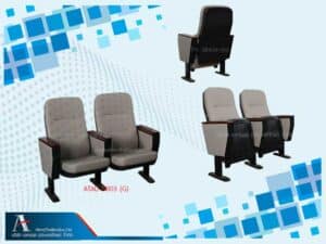 ATAU-5003-(G) เก้าอี้ห้อง เธียเตอร์ เย็บผ้าหุ้มเบาะพนักพิง-และที่นั่ง G-style