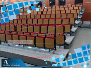 อัฒจันทร์พับเก็บมีเก้าอี้-2-แถวต่อขั้น