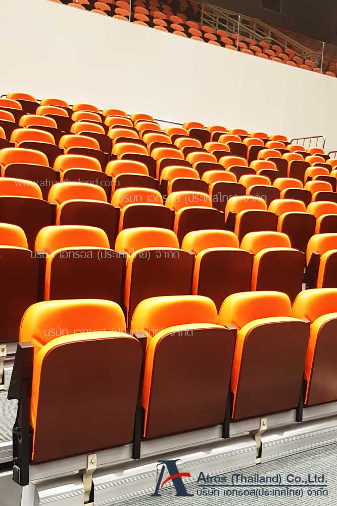 อัฒจันทร์หอประชุมพับเก็บได้