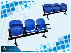 เก้าอี้อัฒจรรย์ VIP ที่นั่งพับ