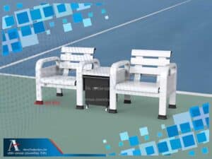 ก้าอี้สนามกีฬา-1-ที่นั่ง-พร้อมโต๊ะและตู้