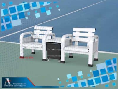 ก้าอี้สนามกีฬา-1-ที่นั่ง-พร้อมโต๊ะและตู้