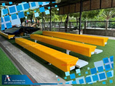 อัฒจรรย์เคลื่อนย้ายได้ 3 แถว