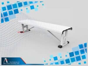 ม้านั่งนักกีฬา-ริมสนามกีฬา.อลูมิเนียม