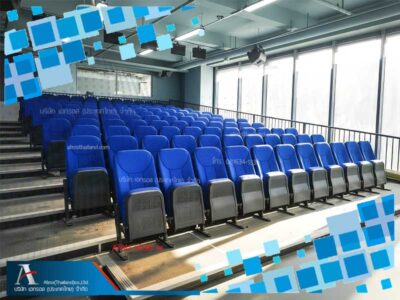 เก้าอี้ VIP เก้าอี้อัฒจันทร์หุ้มเบาะ ไม่มีท้าวแขน รุ่น ATAU 5090 W