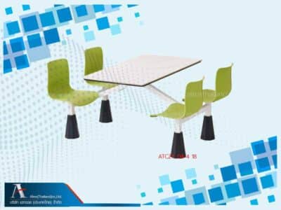 โต๊ะอาหาร-4-ที่นั่ง ที่นั่งมีพนักพิง