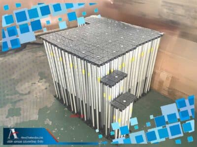 ขาอัฒจันทร์อลูมิเนียมพับหุบได้