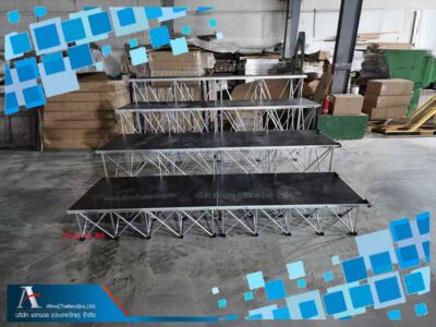 Alternative view of อัฒจันทร์สำเร็จถอดพับฐานรองรับพื้นได้ เวทีพับ รุ่น ATDST 03