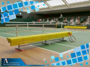 ม้านั่งนักกีฬา ที่นั่งนักกีฬา มีพนักพิง