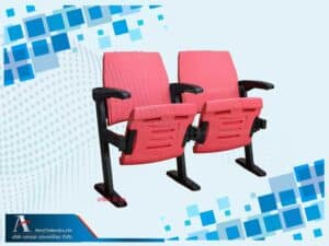 เก้าอี้เชียรกีฬา ที่นั่งพับ มีท้าวแขน