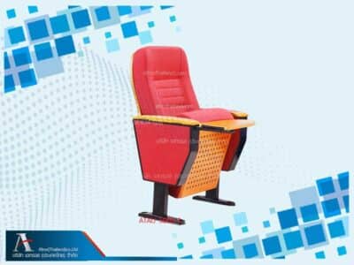 เก้าอี้หอประชุม พับเก็บที่นั่งเก็บเสียงด้วยระบบ Soft close