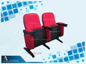 เก้าอี้โรงหนังไม่ต้องยึดพื้น-ท้าวแขนหุ้มผ้า