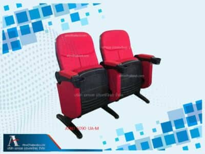 เก้าอี้โรงหนังไม่ต้องยึดพื้น-ท้าวแขนหุ้มผ้า