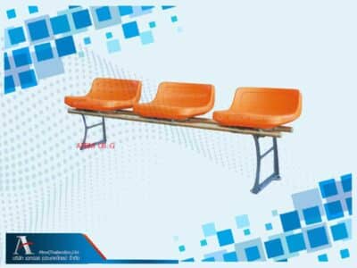 เก้าอี้อัฒจันทร์-HDPEพนักพิงเตี้ย