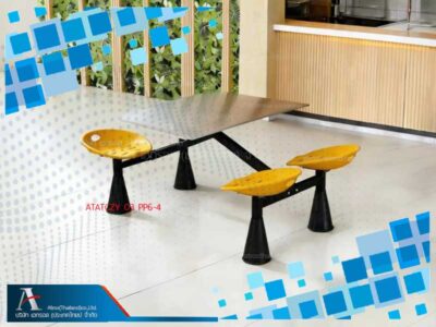 โต๊ะโรงอาหาร4ที่นั่ง-ATCZY-03-PP6-4