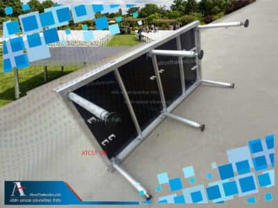 เวทีถอดประกอบได้ง่ายรวดเร็ว-น้ำหนักเบา-โครงสร้างแข็งแรง ปรับระดับได้